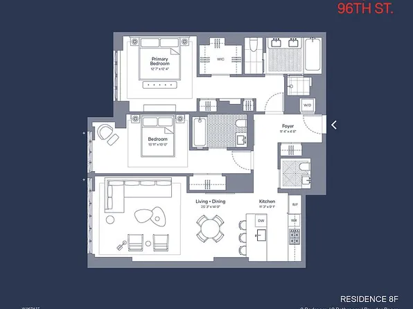 250 W 96th St Unit 8F, New York, NY 10025