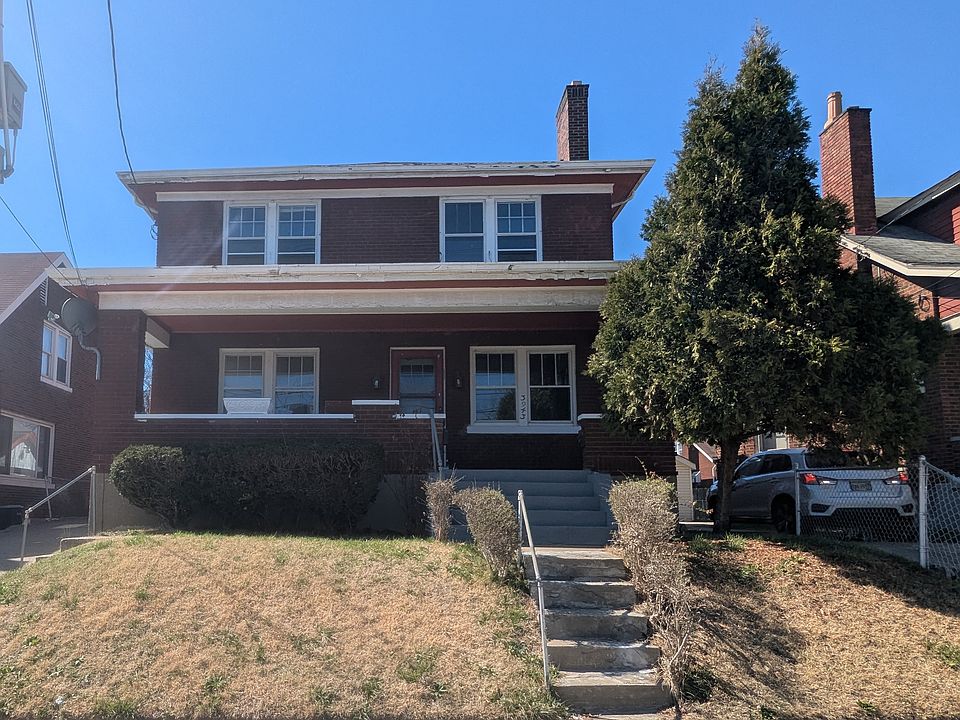 Front entrance and porch
