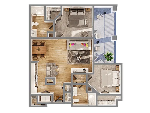 Floor plan B2