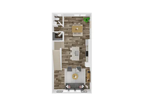 Floor plan Basswood Townhome