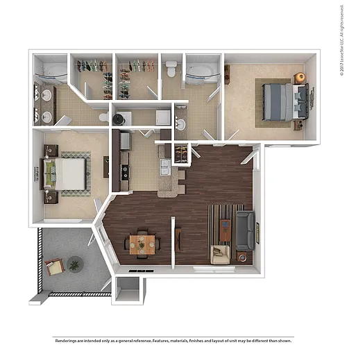 Floor plan The Riverside-Classic