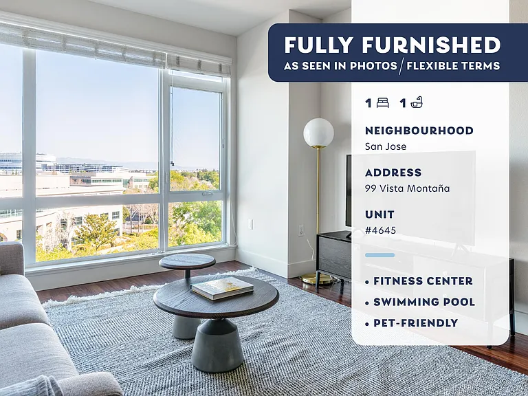 99 Vista Montana, Apt #4645, San Jose