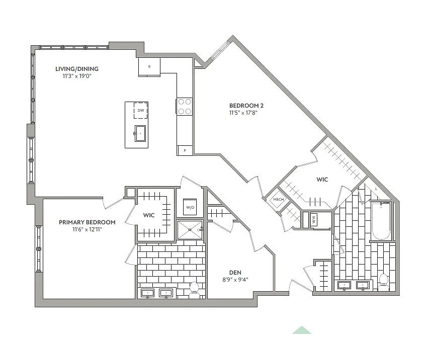 Floor plan B9D