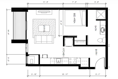 Floor plan 0M-B
