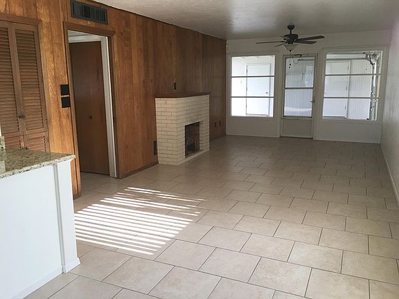 Family room with dining area off of kitchen
