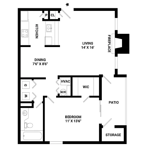 Floor plan Spruce