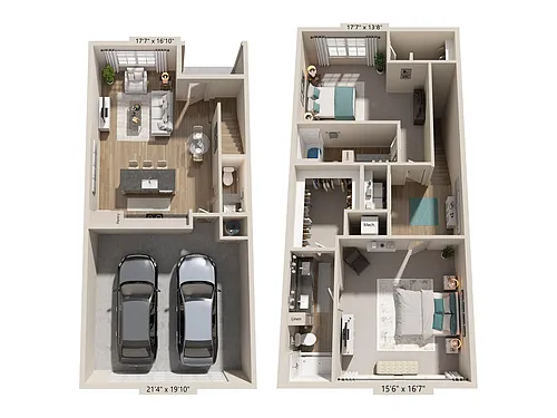 Floor plan TH2