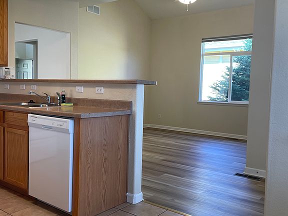 Family room open to kitchen
