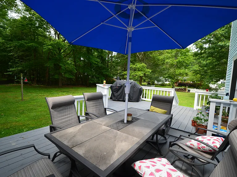 Rear deck