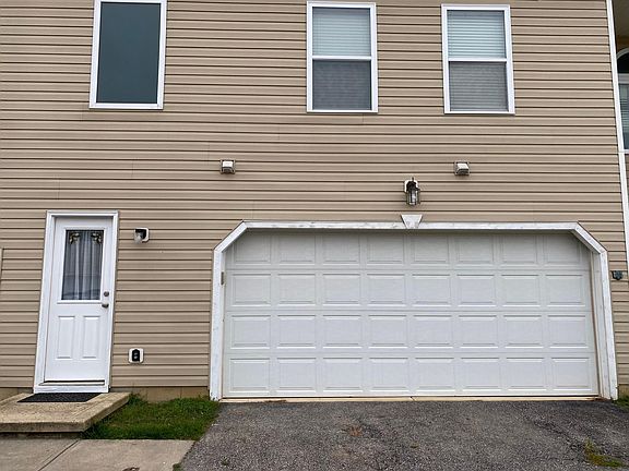 Back Door and 2 Car Garage