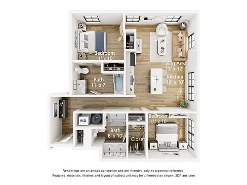 Floor plan King