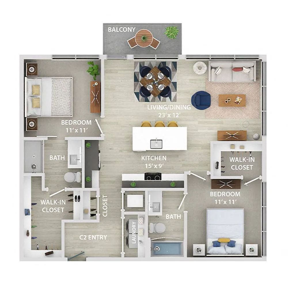 Floor plan C3