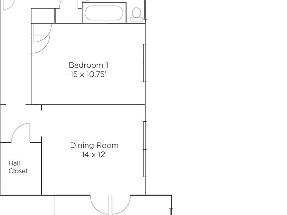 Floorplan of Unit