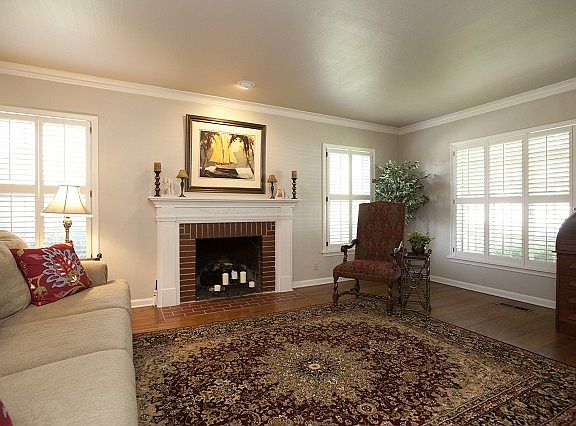 Formal Living with fireplace