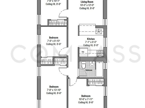 2nd image of 400 W 46th St APT 3B