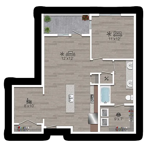 Floor plan 1 A1