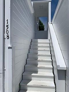 Stairs to front door