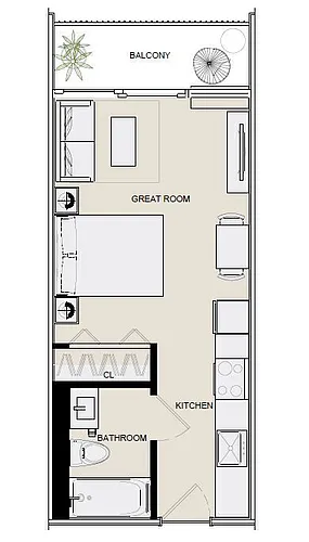 Floor plan S1