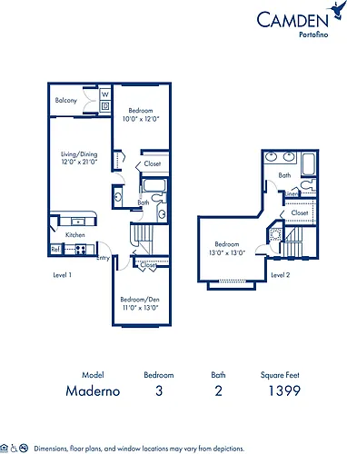 Floor plan Maderno