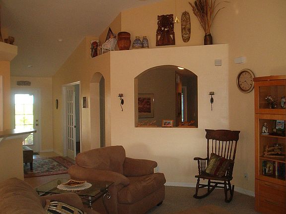 Living room facing entrance