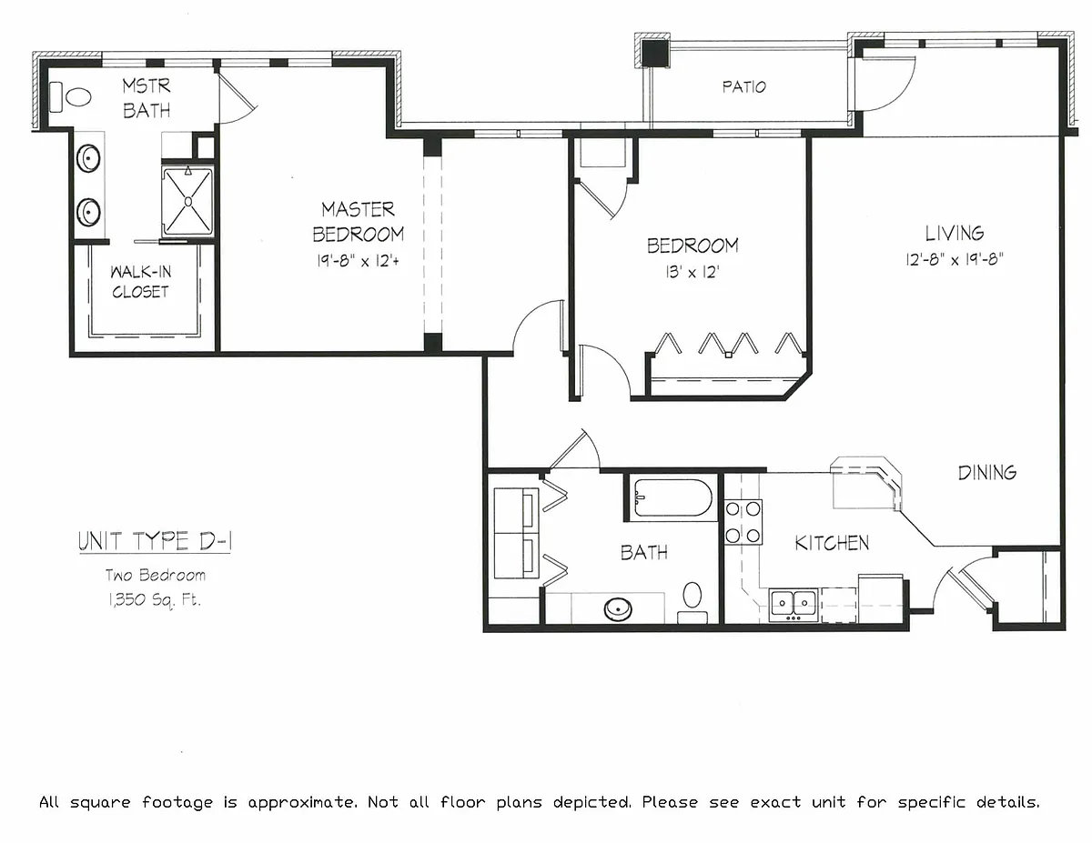 Floor plan D1