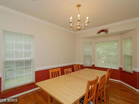 Dining Room with wonderful bay window.