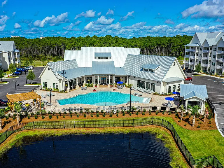 Poolside Entertainment Area