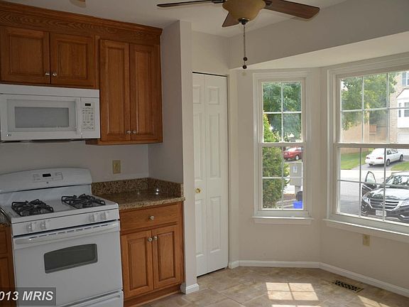 Bay window in kitchen