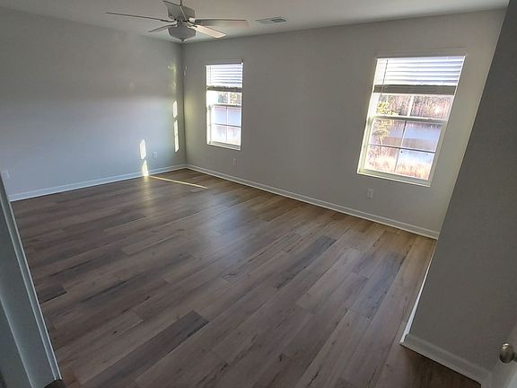 Master bedroom with beautiful lake view