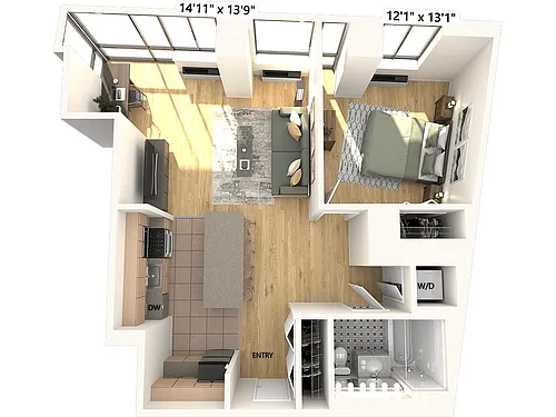 Floor plan A13-Classic