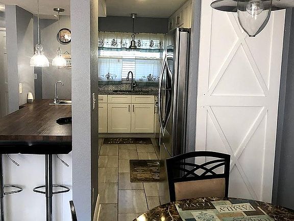 view of kitchen from dinnette