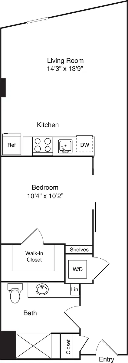 Floor plan A02A