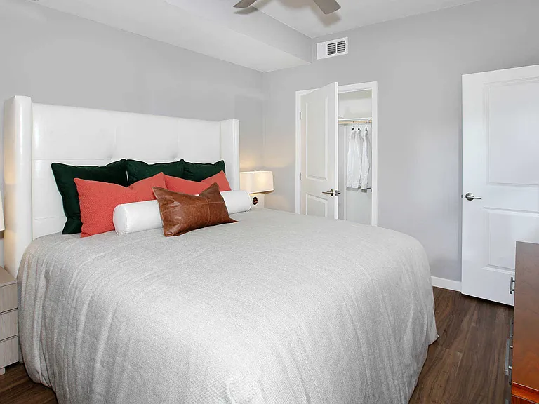 Bedroom with Hard Surface Flooring