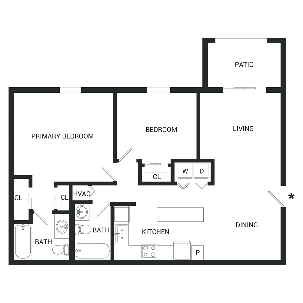 Floor plan Affirmed