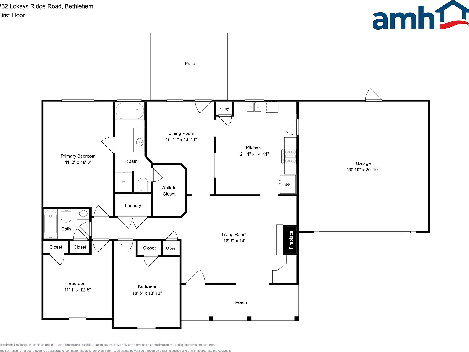 3 bed, 2.0 bath, 1409 sqft, $1,925 — Photo 2