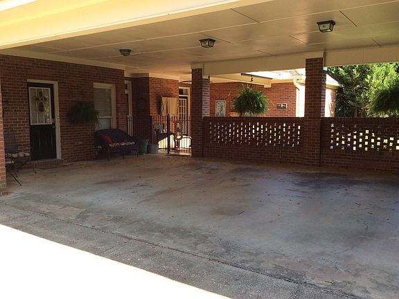 Large carport and back porch