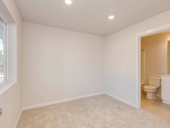 Bedroom right after entry