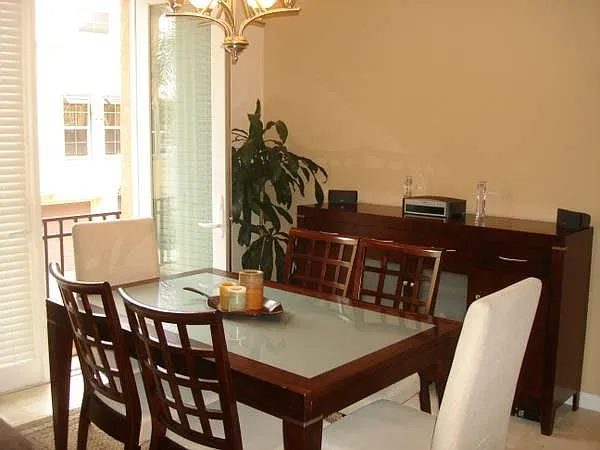 Dining area, paint is much lighter than photos