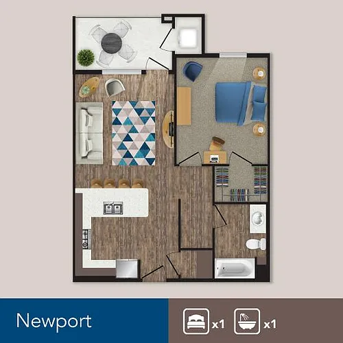Floor plan Newport