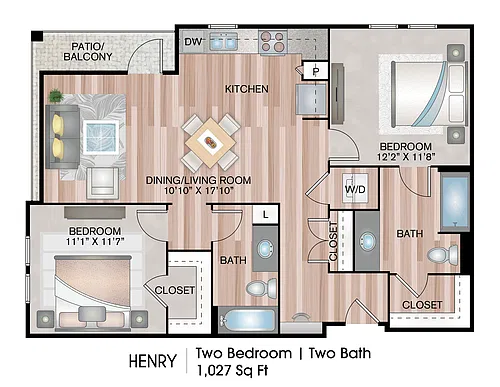 Floor plan Henry