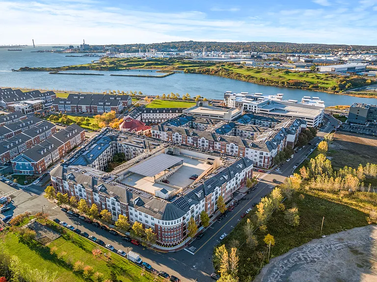 Drone Exterior View at Harbor Pointe, Bayonne, New Jersey