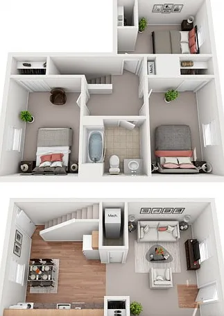 3 Bedroom Townhouse 3 Bedroom Townhouse