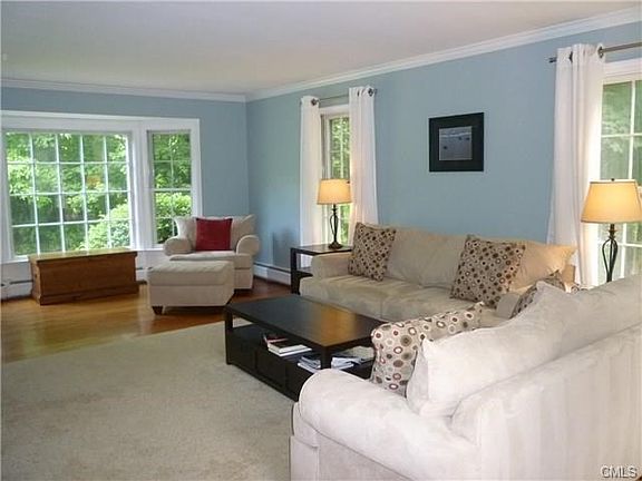 Sun filled front to back Living room