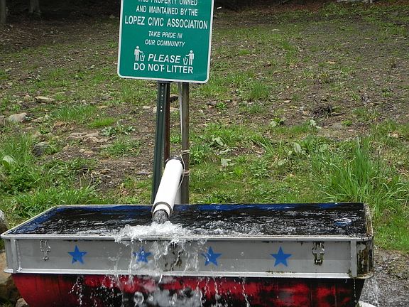 Natural Spring Water access