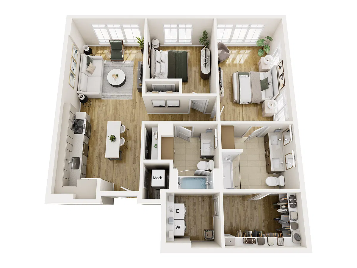 Floor plan B2