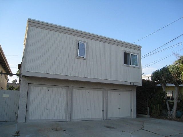 Front of complex