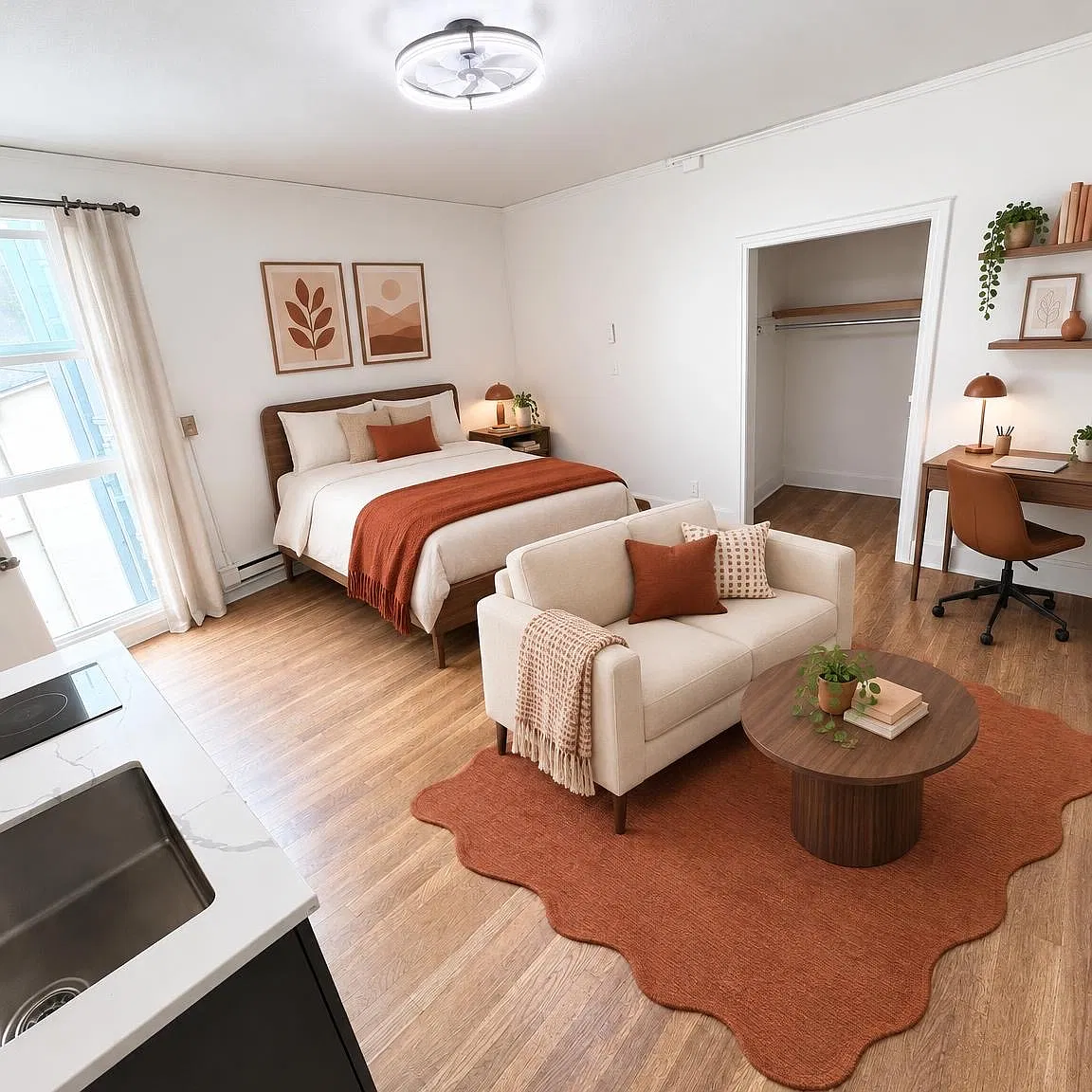 Studio, 400 sqft, $2,095 — Photo 1