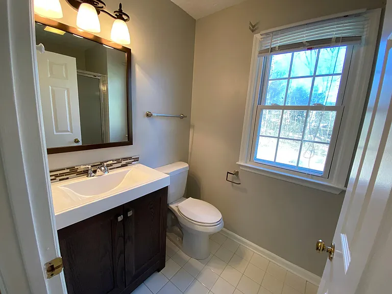 The Primary Bathroom.