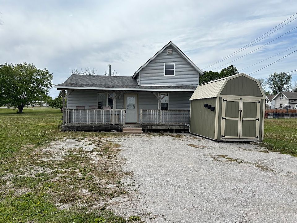 front plus storage shed (may be moved to back/side come winter)