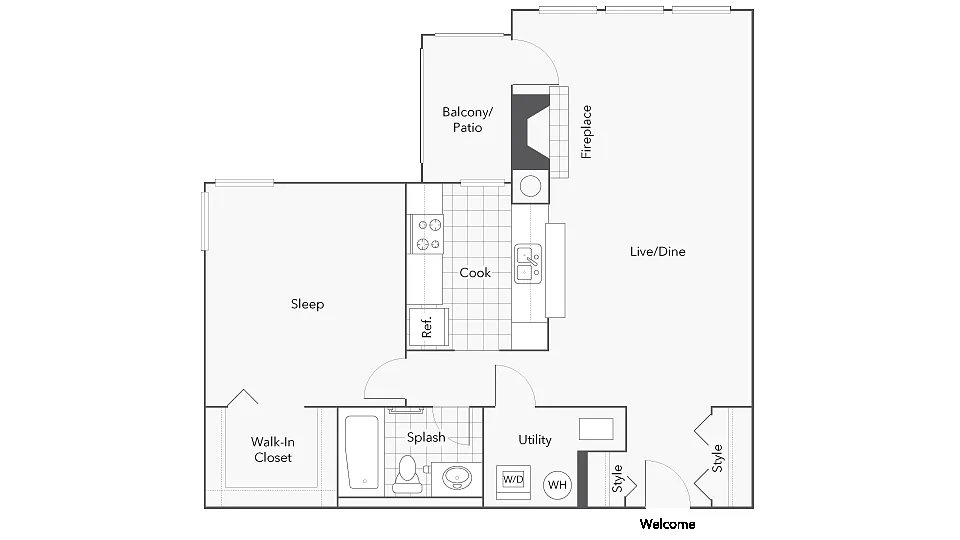 Floor plan A1